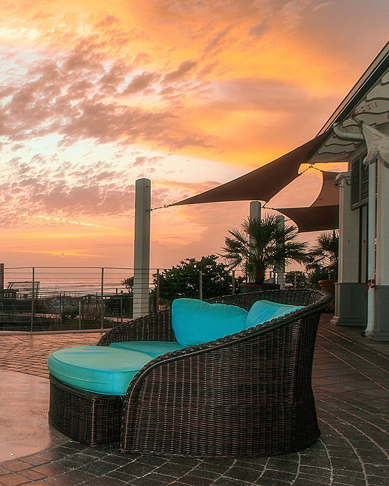 Hilton Sandestin Beach Golf Resort and  Spa - Sunset View from Beach