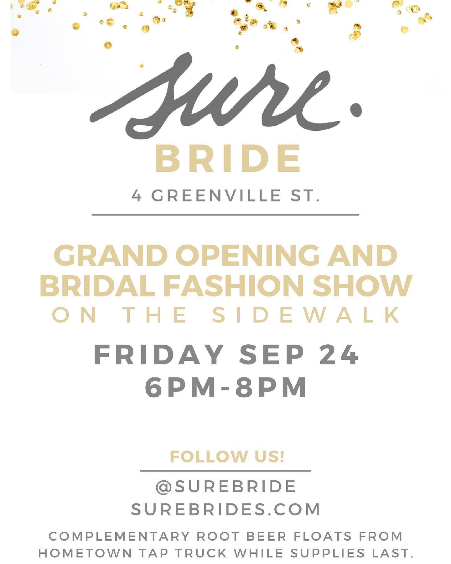 Sure Bride Grand Opening and Bridal Fashion Show