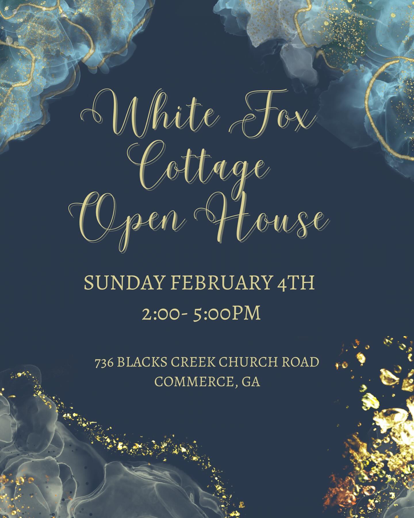 Image for post: White Fox Cottage Open House - February 2024