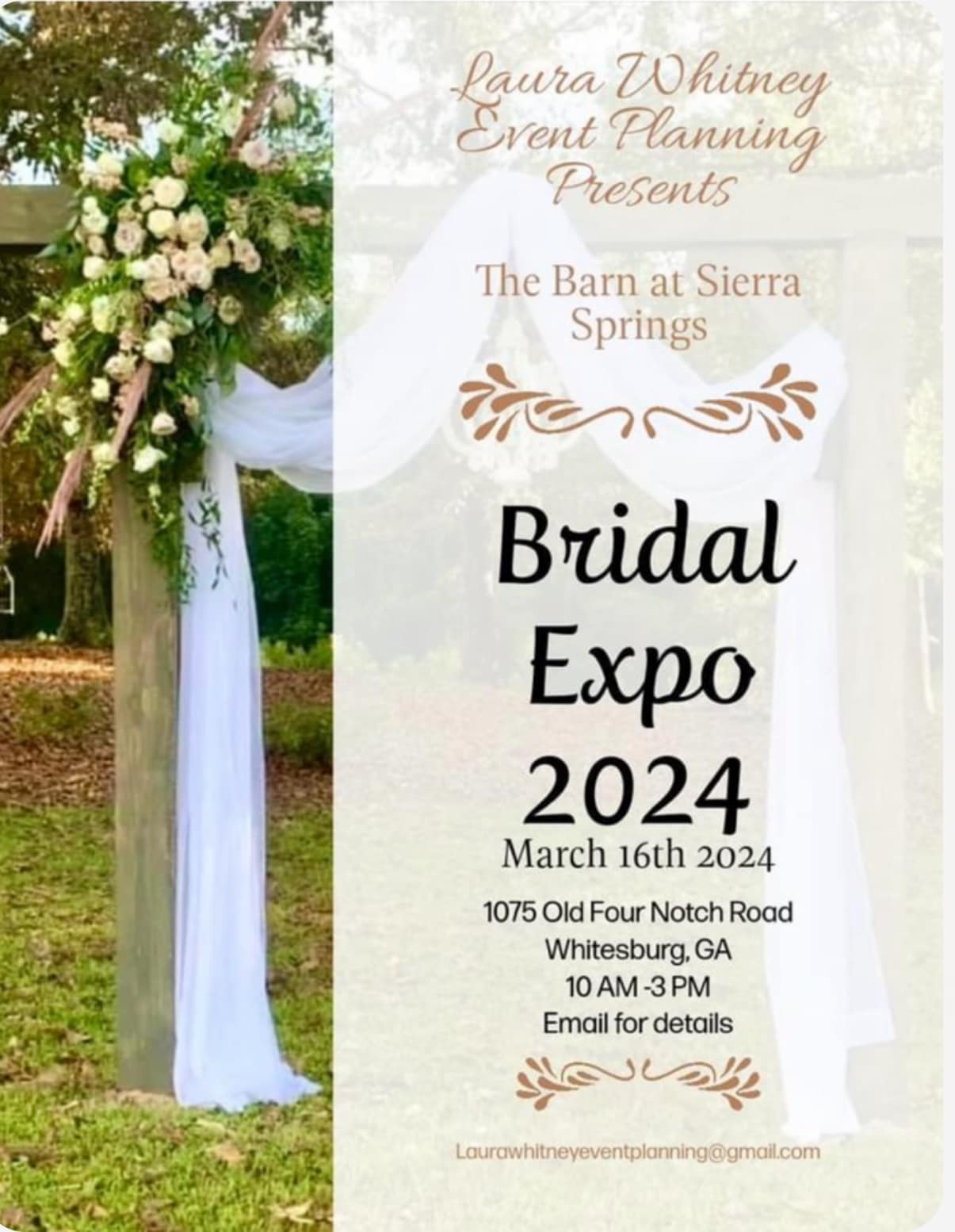 Image for post: Bridal Expo 2024 a The Barn at Sierra Springs